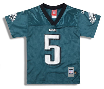 2005-06 PHILADELPHIA EAGLES McNABB #5 REEBOK REPLICA JERSEY (HOME) Y