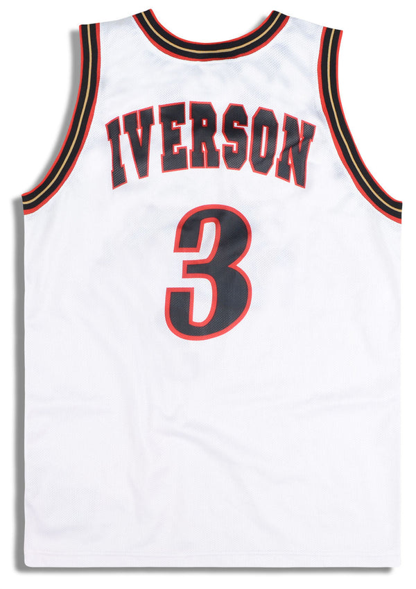 Allen Iverson XL Home Philadelphia 76ers Champion Jersey – 828Jerseys