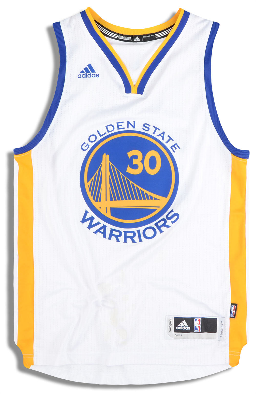 STEPH CURRY Adidas Golden State WARRIORS Authentic Jersey Mens XL