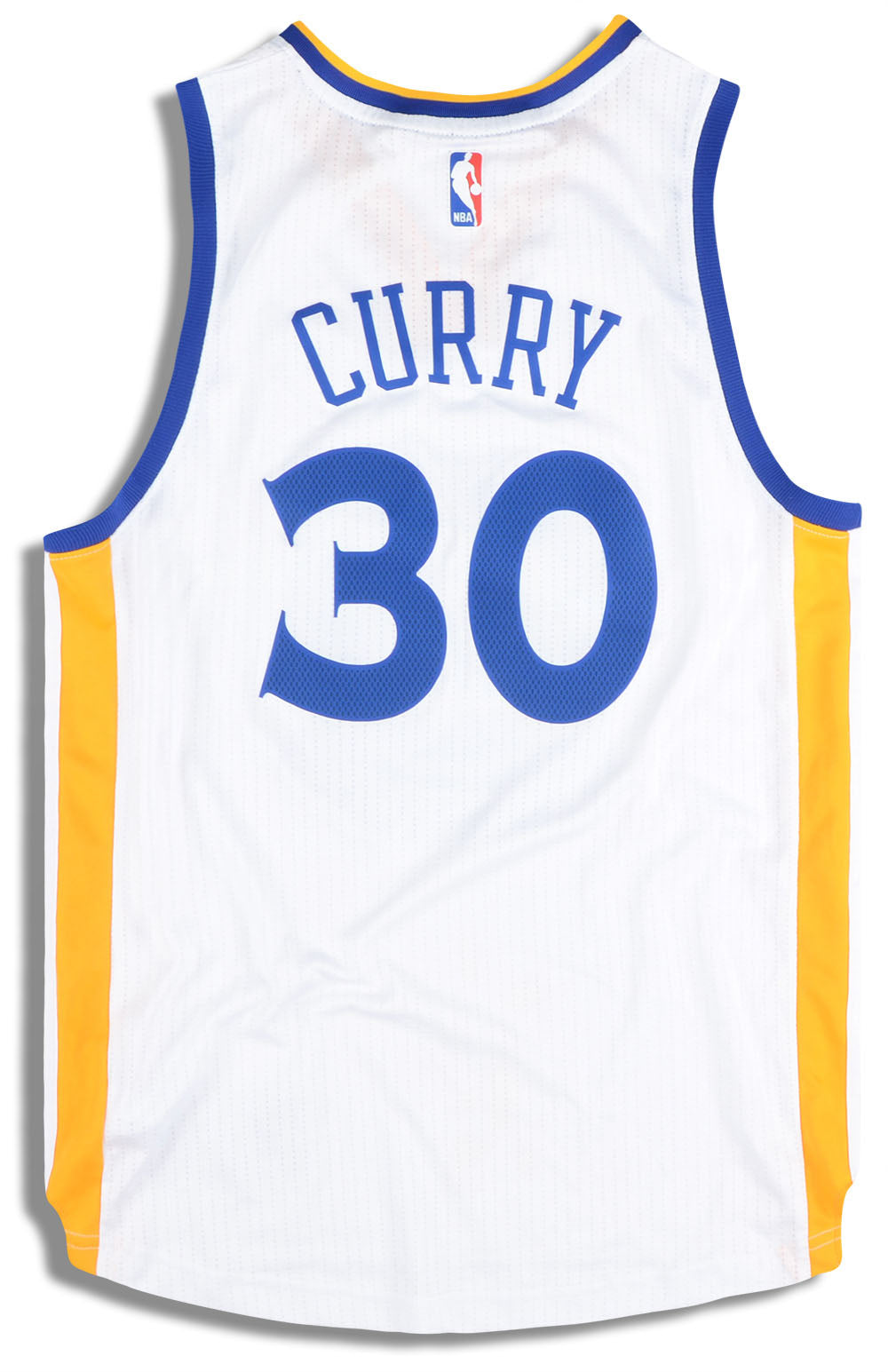 2014-17 GOLDEN STATE WARRIORS CURRY #30 ADIDAS SWINGMAN JERSEY (AWAY) L -  W/TAGS