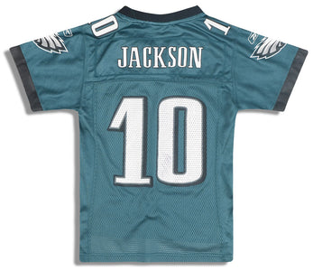 2008-11 PHILADELPHIA EAGLES JACKSON #10 REEBOK ON FIELD JERSEY (HOME) Y