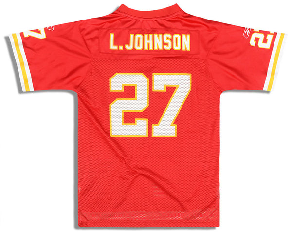 Larry Johnson Signed #27 Jersey Autographed OnField Reebok Kansas City  Chiefs