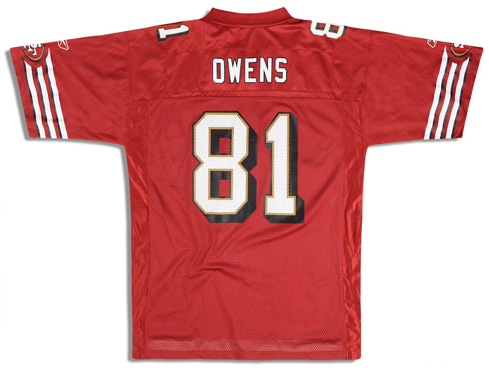 NFL Owens SF 49ers 2002 Jersey 3XLSuperBowl