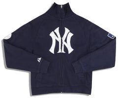 2000&#039;s NEW YORK YANKEES MAJESTIC COOPERSTOWN TRACK JACKET S