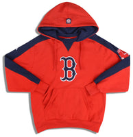 2009 BOSTON RED SOX MAJESTIC HOODED SWEAT TOP M