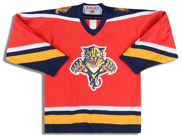 1998-03 FLORIDA PANTHERS CCM JERSEY (AWAY) Y - Classic American Sports