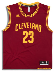 2014-17 CLEVELAND CAVALIERS JAMES #23 ADIDAS JERSEY (AWAY) Y