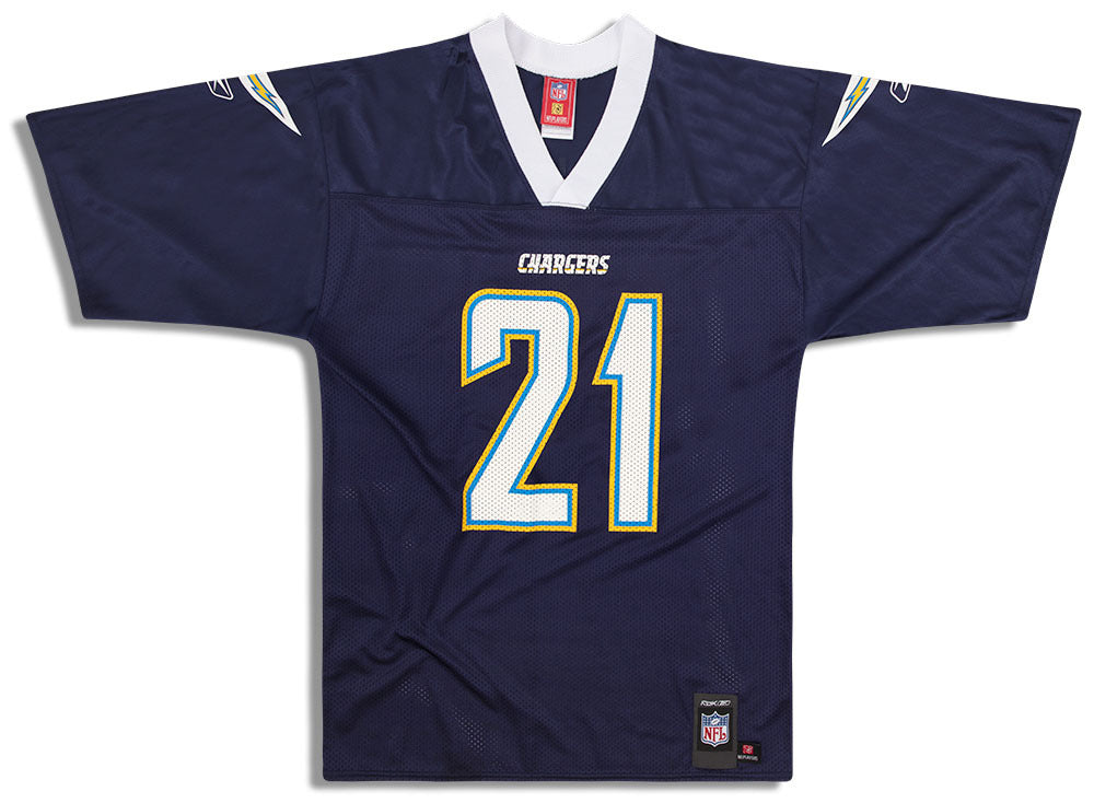 2007 SAN DIEGO CHARGERS TOMLINSON #21 REEBOK REPLICA JERSEY (HOME) M