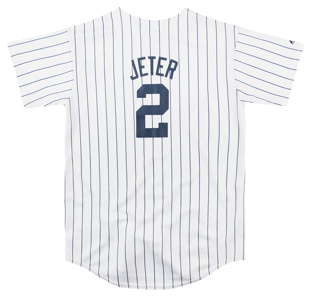 Derek Jeter New York Yankees Road Jersey by Majestic