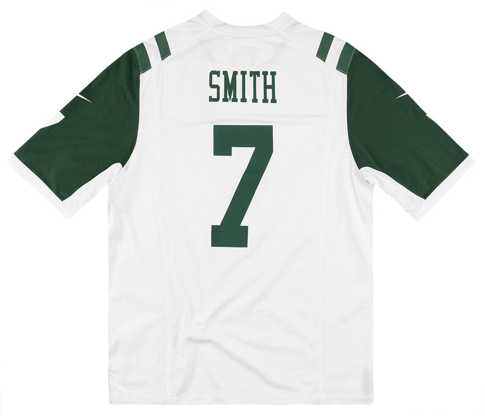 2013-16 NEW YORK JETS SMITH #7 NIKE GAME JERSEY (AWAY) M