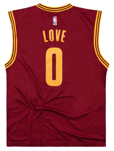 2014-17 CLEVELAND CAVALIERS LOVE #0 ADIDAS JERSEY (AWAY) M - W/TAGS