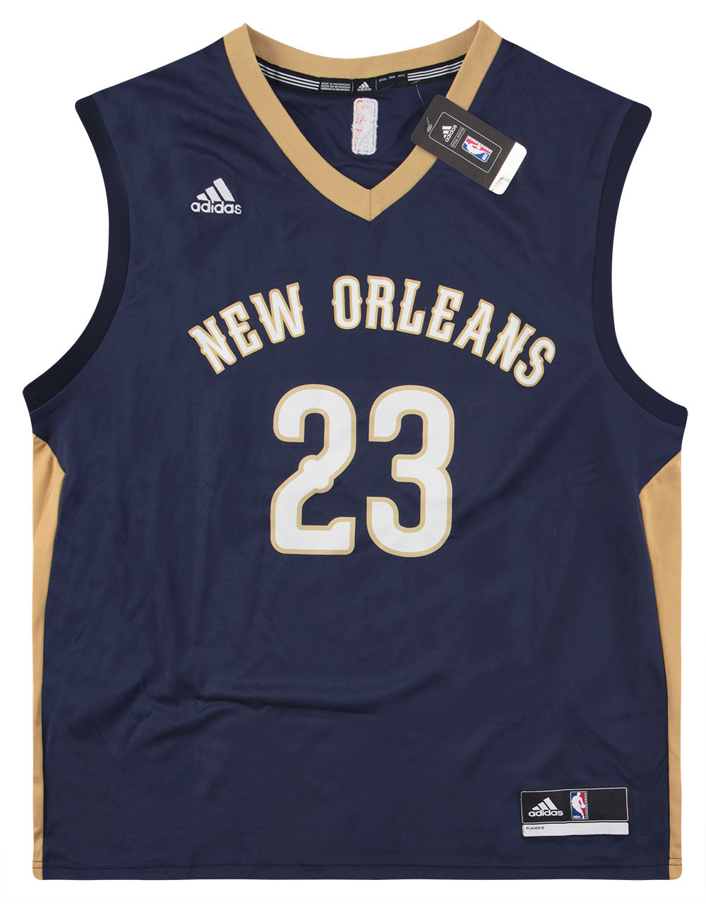 Anthony Davis Adidas New Orleans Pelicans Away Blue Climacool