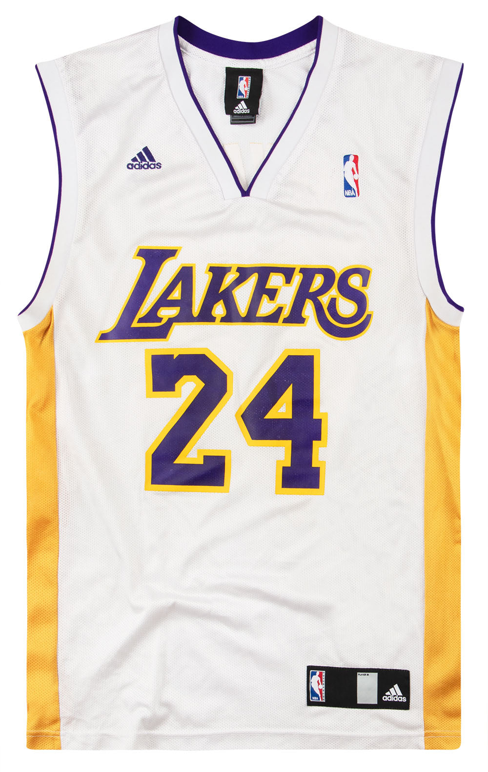 KOBE BRYANT #24 / YELLOW Lakers Basketball Jersey 3XL