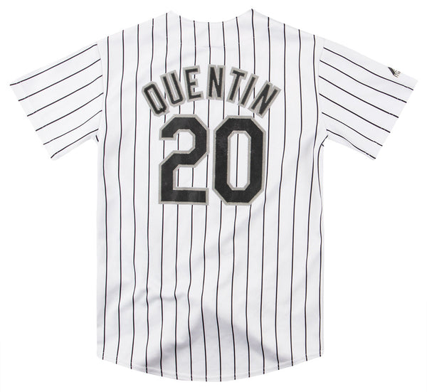 MLB Chicago White Sox #20 Carlos Quentin Jersey Size Youth Large