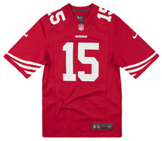 2012-14 SAN FRANCISCO 49ERS CRABTREE #15 NIKE GAME JERSEY (HOME) S