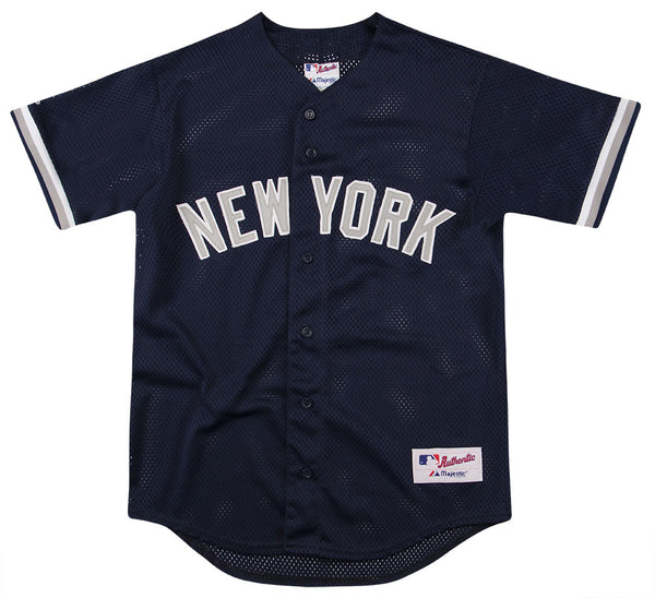 2000's NEW YORK YANKEES AUTHENTIC MAJESTIC PRACTICE JERSEY M - Classic  American Sports