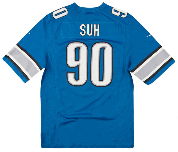 Vintage Y2K Reebok NFL Ndamukong Suh Detroit Lions Jersey 90 