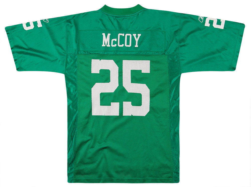 2010 PHILADELPHIA EAGLES McCOY #25 REEBOK ON FIELD JERSEY (ALTERNATE) M