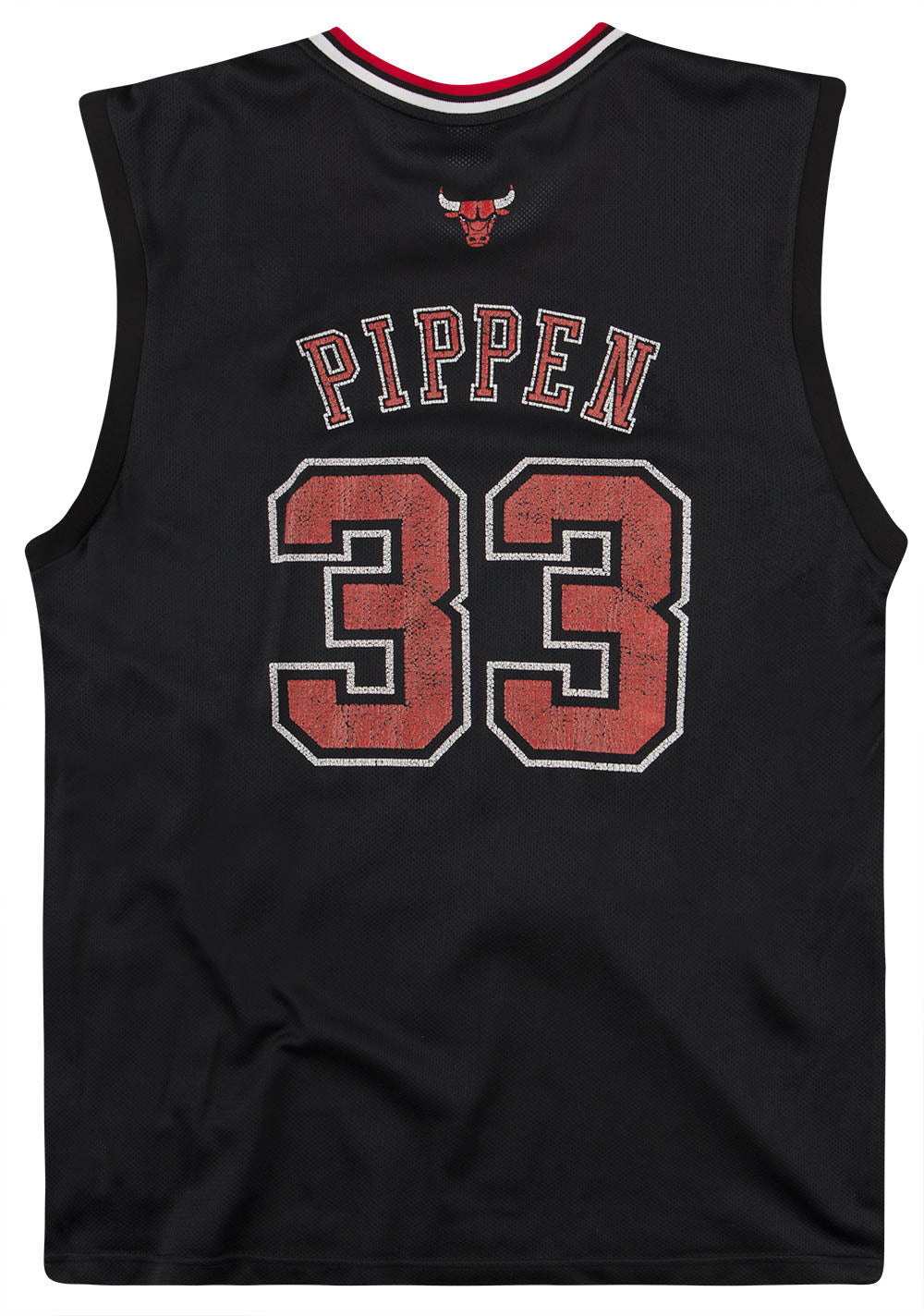 Champion, Shirts, Vintage Scottie Pippen 33 Chicago Bulls Champion Jersey  Black Size 48 Xl