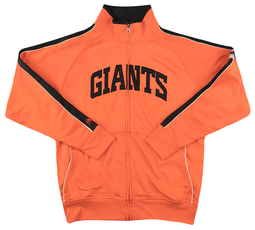 2011 SAN FRANCISCO GIANTS MAJESTIC COOPERSTOWN COLLECTION TRACK JACKET -  Classic American Sports