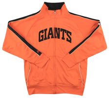 2011 SAN FRANCISCO GIANTS MAJESTIC COOPERSTOWN COLLECTION TRACK JACKET M