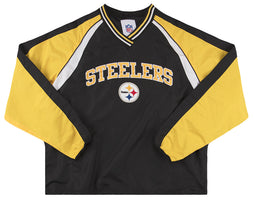 2010's PITTSBURGH STEELERS NFL PULLOVER JACKET XL