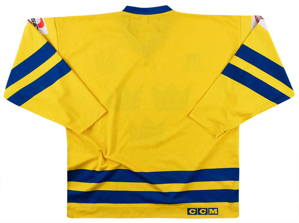 2000's SWEDEN NATIONAL HOCKEY TEAM NEH JERSEY (HOME) S/M - Classic American  Sports