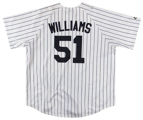 2005-06 NEW YORK YANKEES WILLIAMS #51 MAJESTIC JERSEY (HOME) XXL - Classic  American Sports