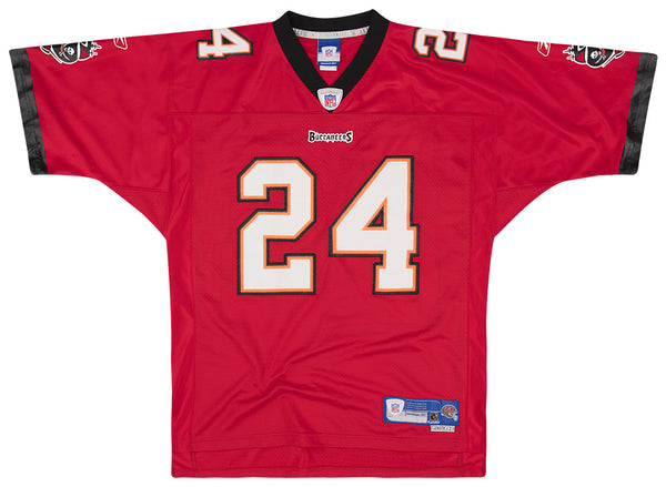 NFL Players Tampa Bay Buccaneers #24 Cadillac Williams Jersey Mens