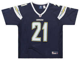 2008-09 SAN DIEGO CHARGERS TOMLINSON #21 REEBOK ON FIELD JERSEY (HOME) WOMENS (XL)