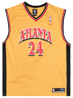 2004-06 ATLANTA HAWKS SMITH #5 REEBOK JERSEY (AWAY) L - Classic American  Sports