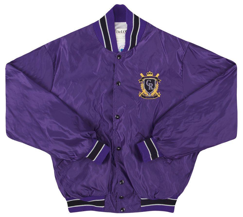 SOLD⚡ 80s 90s Colorado Rockies Windbreaker Jacket