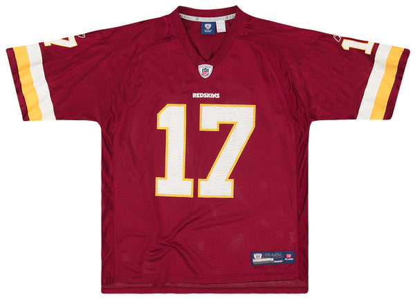 2008-09 WASHINGTON REDSKINS J. CAMPBELL #17 REEBOK ON FIELD JERSEY