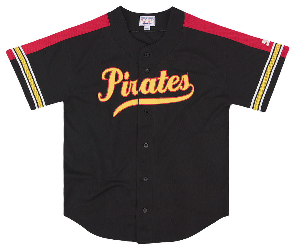 1990's PITTSBURGH PIRATES STARTER JERSEY L - Classic American Sports