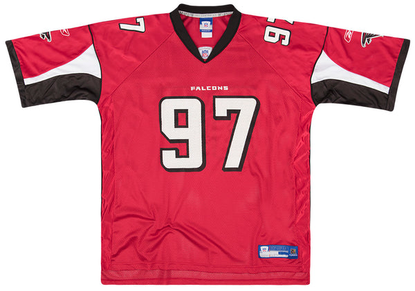 2005-06 ATLANTA FALCONS KERNEY #97 REEBOK ON FIELD JERSEY (HOME) XXL -  Classic American Sports