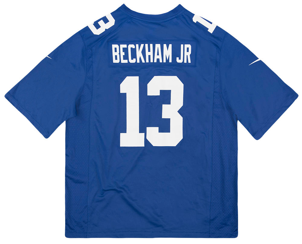 2014-16 NEW YORK GIANTS BECKHAM JR. #13 NIKE GAME JERSEY (HOME) XXL