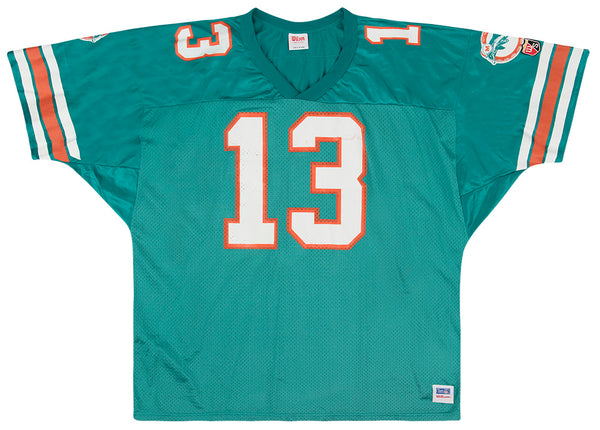 1990-96 MIAMI DOLPHINS MARINO #13 LOGO ATHLETIC JERSEY (HOME) XXL - Classic  American Sports