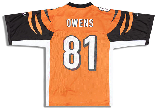 Reebok Terrell Owens Cincinnati Bengals Replica Jersey - Orange Alternate