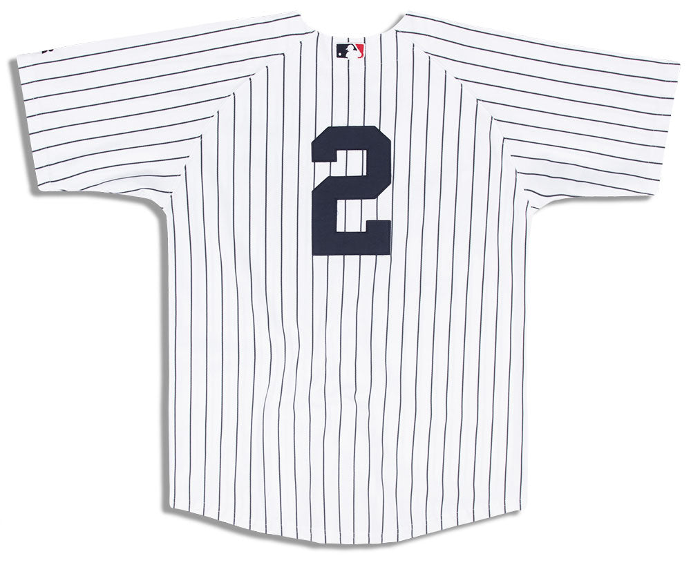 2005-08 NEW YORK YANKEES JETER #2 MAJESTIC JERSEY (HOME) L