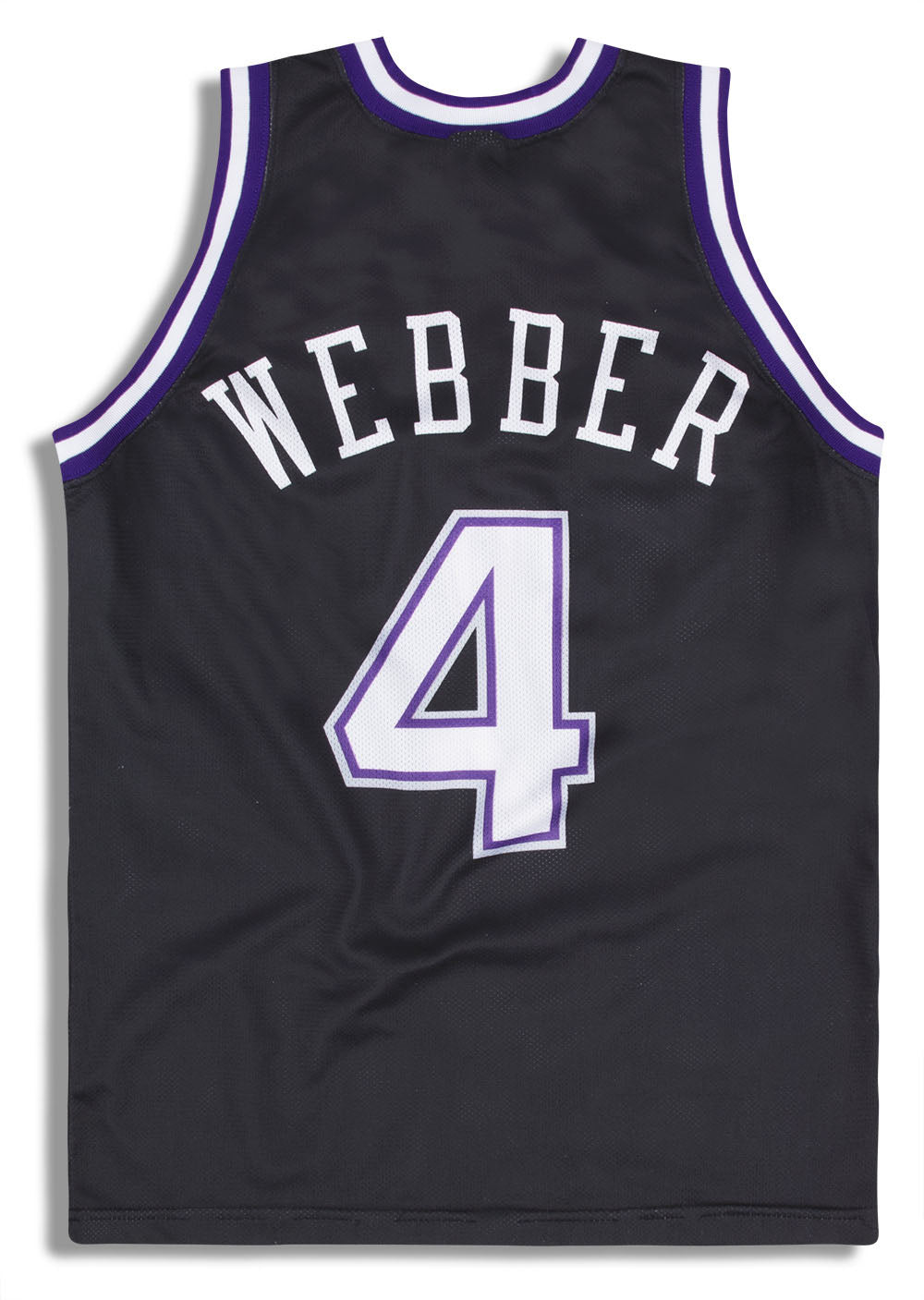 1998 Chris Webber Sacramento Kings Champion Jersey (14/16)