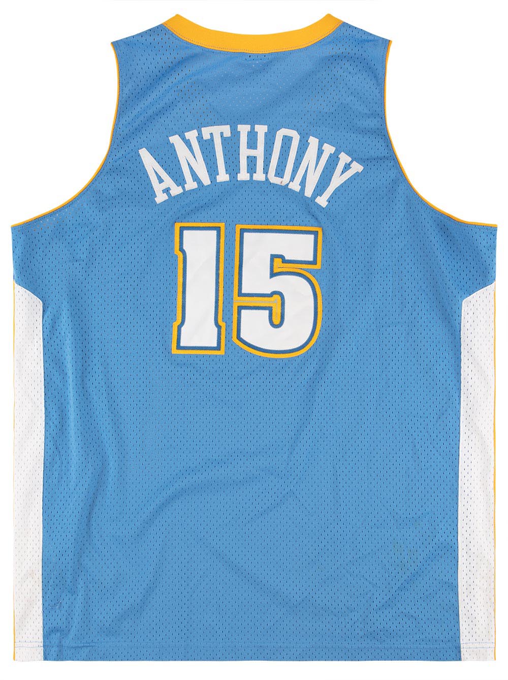 2003-04 DENVER NUGGETS ANTHONY #15 NIKE SWINGMAN JERSEY (AWAY) Y - Classic  American Sports
