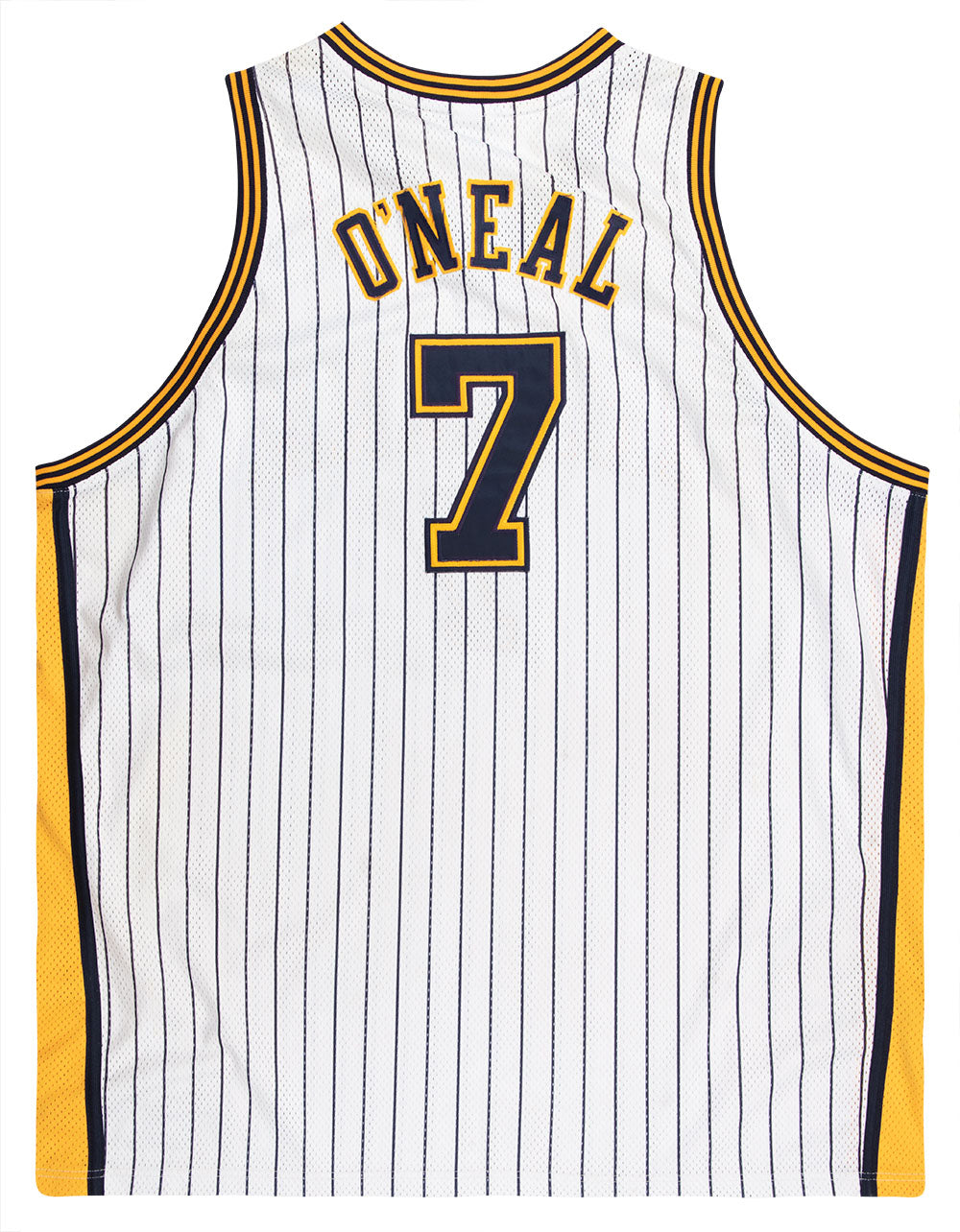 2001-05 AUTHENTIC INDIANA PACERS O'NEAL #7 REEBOK JERSEY (HOME) 3XL