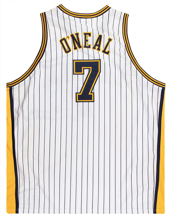 Vintage Jermaine O'Neal Indiana Pacers Reebok Jersey Size XL White Nba