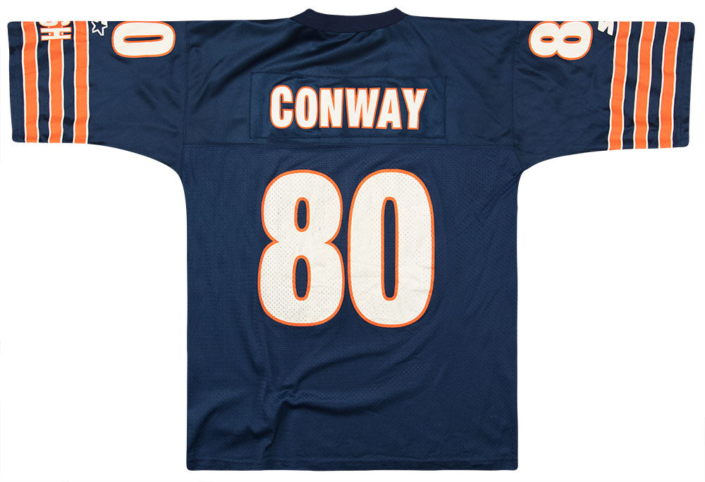 1993-96 CHICAGO BEARS CONWAY #80 STARTER JERSEY (HOME) M