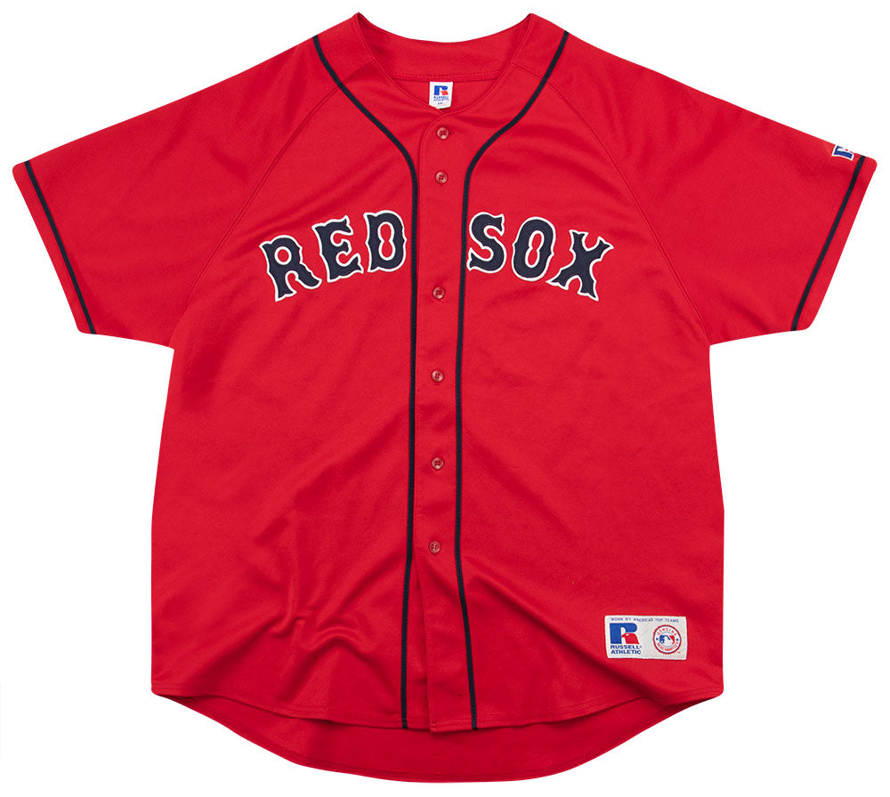 2003-04 BOSTON RED SOX RUSSELL ATHLETIC JERSEY (ALTERNATE) XXL - Classic  American Sports