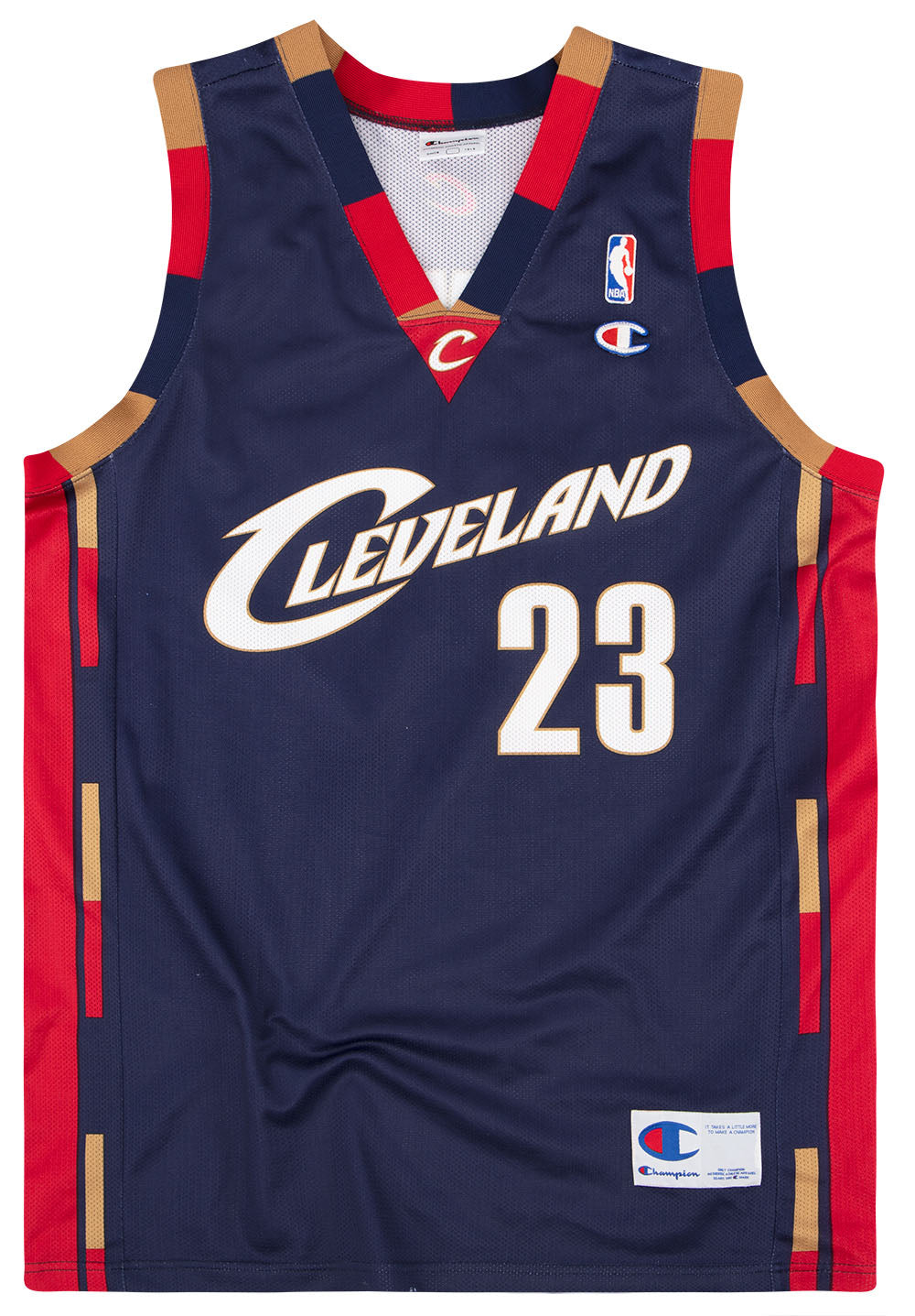 1999-02 CLEVELAND CAVALIERS MILLER #24 CHAMPION JERSEY (AWAY) M - Classic  American Sports