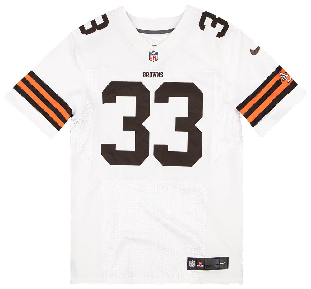 2012-13 CLEVELAND BROWNS RICHARDSON #33 AUTHENTIC NIKE JERSEY (AWAY) L