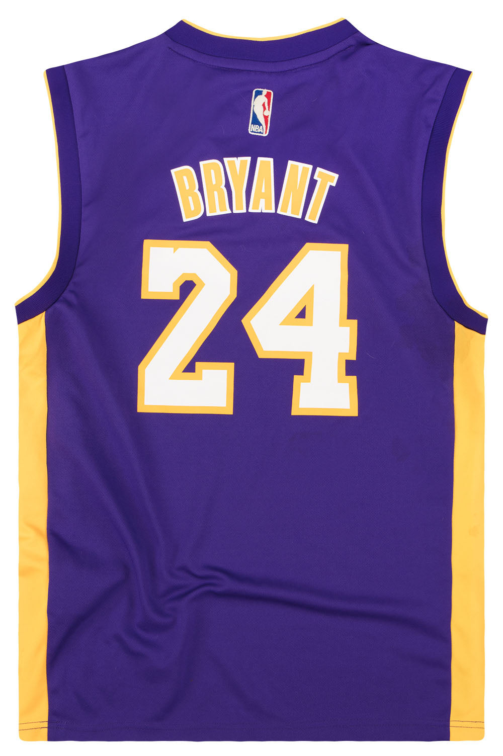 KOBE BRYANT #24 / YELLOW Lakers Basketball Jersey 3XL