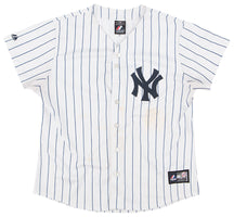 2009-14 NEW YORK YANKEES MAJESTIC JERSEY (HOME) WOMENS (XL)