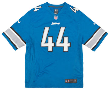 2012 DETROIT LIONS BEST #44 NIKE GAME JERSEY (HOME) XL